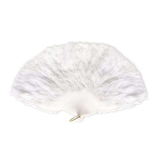 "FEATHER FAN" white - von WIDMANN