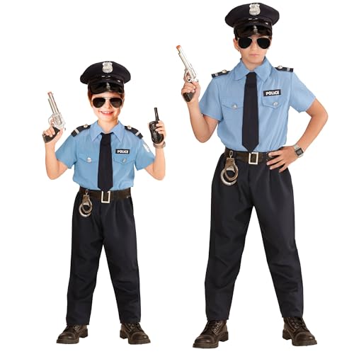 Widmann - Kinderkostüm Polizist, Blau, Gr.- 140cm von W WIDMANN MILANO Party Fashion