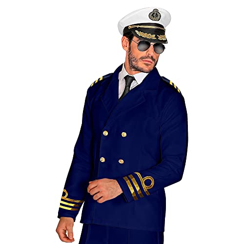 W WIDMANN MILANO Party Fashion - Kostüm Admiral Kapitänsjacke, Jackett, Matrose, Kapitän, Uniform, Faschingskostüme von W WIDMANN MILANO Party Fashion