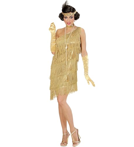 W WIDMANN MILANO Party Fashion - Charleston Kleid 20er Jahre inkl. 20er Jahre Accessoires, Flapper, Faschingskostüme, Karneval von W WIDMANN MILANO Party Fashion