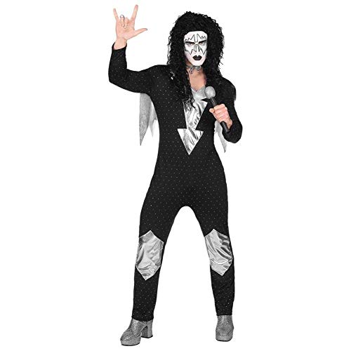 Widmann - Kostüm Heavy Metal Rockstar, Overall, 80er Jahre, Band, Faschingskostüme, Karneval von W WIDMANN MILANO Party Fashion