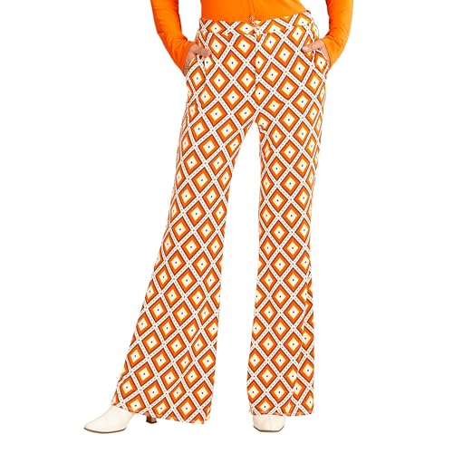 W WIDMANN MILANO Party Fashion - 70er Jahre Hose für Damen, Hippie, Reggae, Flower Power, Disco Fever W WIDMANN MILANO Party Fashion - 70er Jahre Hose für Damen, Hippie, Reggae, Flower Power, Disco Fever von W WIDMANN MILANO Party Fashion