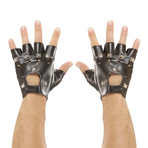 W WIDMANN MILANO Party Fashion - Motorrad Handschuhe, Rockstar, Biker, mit Nieten, Karneval, Mottoparty W WIDMANN MILANO Party Fashion - Motorrad Handschuhe, Rockstar, Biker, mit Nieten, Karneval, Mottoparty von W WIDMANN MILANO Party Fashion