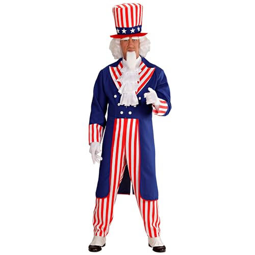W WIDMANN MILANO Party Fashion - Kostüm Mr. America, USA, Sam, Faschingskostüme W WIDMANN MILANO Party Fashion - Kostüm Mr. America, USA, Sam, Faschingskostüme von W WIDMANN MILANO Party Fashion