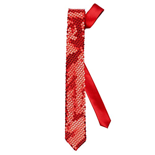 WIDMANN MILANO PARTY FASHION - Krawatte, mit Pailletten, für Erwachsene, Accessoire, Kostüm, Karneval, Mottoparty von W WIDMANN MILANO Party Fashion
