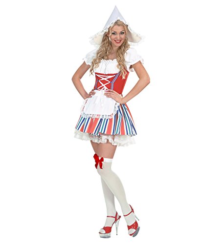 W WIDMANN MILANO Party Fashion, holländisches Mädchenkostüm, elegante Kleid mit Unterrock, praktische Schürze, traditioneller Hut, Größe M, aus nachhaltigen Materialien, ideal für alle Anlässe W WIDMANN MILANO Party Fashion, holländisches Mädchenkostüm, elegante Kleid mit Unterrock, praktische Schürze, traditioneller Hut, Größe M, aus nachhaltigen Materialien, ideal für alle Anlässe von W WIDMANN MILANO Party Fashion