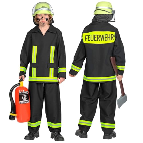 W WIDMANN MILANO Party Fashion - Kinderkostüm Feuerwehr, Uniform, Beruf, Faschingskostüme von W WIDMANN MILANO Party Fashion