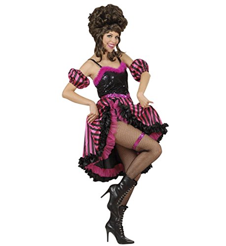 Widmann Fuchsia und schwarz Can Can Ballerina Kostüm von Widmann