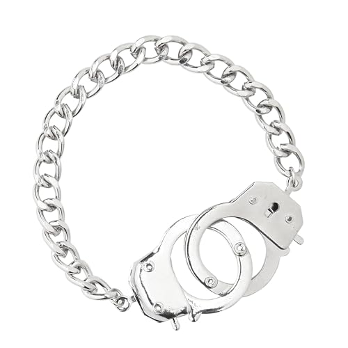 Widmann Generique – Armband mit Handschellen, silberfarben, Erwachsene von WIDMANN MILANO PARTY FASHION