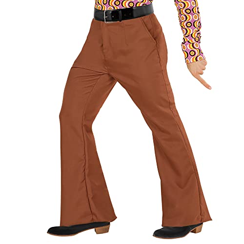 "70s MAN PANTS" brown - (XXL) von WIDMANN