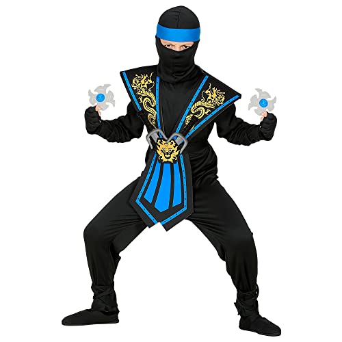 WIDMANN Milano Party Fashion - Kinderkostüm Ninja mit Waffenset, japanischer Kämpfer, Krieger von W WIDMANN MILANO Party Fashion