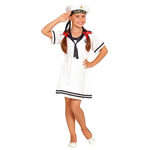 W WIDMANN MILANO Party Fashion - Kinderkostüm Matrosin, Sailor Girl, Marine, Uniform, Faschingskostüme, Karneval von W WIDMANN MILANO Party Fashion