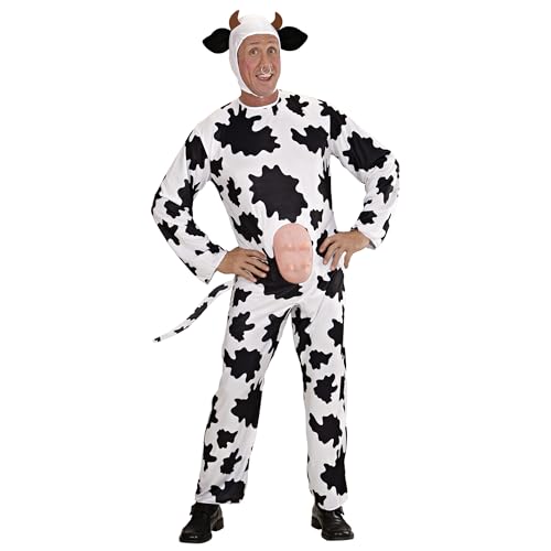 W WIDMANN MILANO Party Fashion - Kostüm Gaia die Kuh, Overall mit Eutern, Tierkostüm, Bauernhof, Farm, Karneval von W WIDMANN MILANO Party Fashion