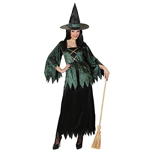 Widmann - Kostüm Hexe, Kleid, Hut, böse Zauberin, Moorhexe, Walpurgisnacht, Halloween, Mottoparty, Karneval von W WIDMANN MILANO Party Fashion