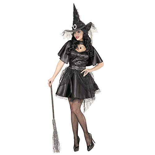 Widmann - Kostüm Hexe, Kleid, Umhang, Hut, Halloween, Karneval, Mottoparty von W WIDMANN MILANO Party Fashion