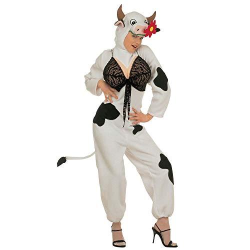Widmann - Kostüm Kuh, Kostüm mit Zitzen, Kopfbedeckung mit Maske, Karneval, Mottoparty von W WIDMANN MILANO Party Fashion