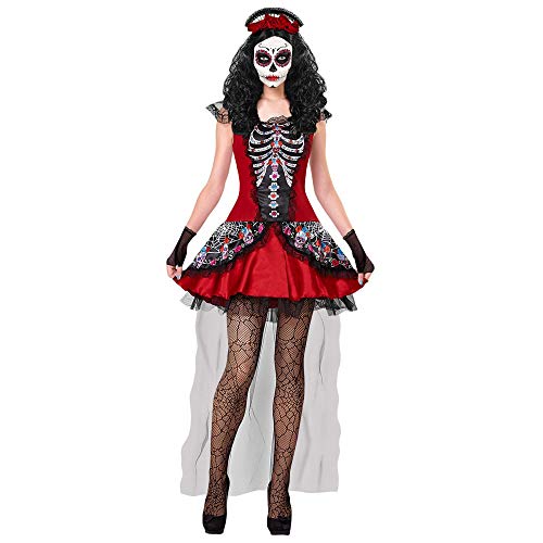 W WIDMANN MILANO Party Fashion - Kostüm Dia de los Muertos, Kleid, Tag der Toten, Halloween von W WIDMANN MILANO Party Fashion