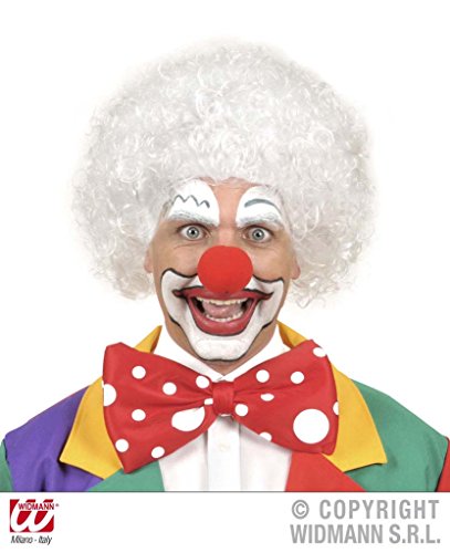 Perücke Clown weiß für Haarschmuck Fasching von WIDMANN MILANO PARTY FASHION