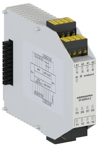 Wieland R1.190.1060.0 SP-DIO84-K-C DC 24V I/O-Modul Federkraftklemme von Wieland