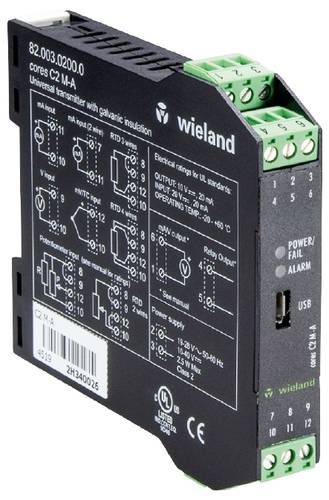 Wieland cores C2 M-A 82.003.0200.0 Trennverstärker 1St. von Wieland Electric