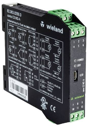 Wieland cores C2 M2-A 82.003.0250.0 Trennverstärker 1St. von Wieland