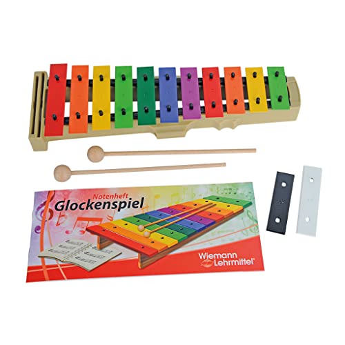 Sopran Kinder-Glockenspiel II mit Liederheft | Wiemann Lehrmittel von Wiemann Lehrmittel