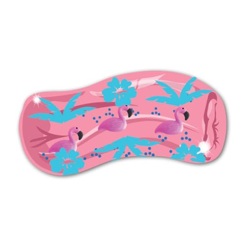 Wiggly Jiggly - Flamingo von Deluxebase - Stress- und Angstabbau Wasserschlange Spielzeug mit Flamingo-Figuren - Fidget Toys ideal für Autismus sensorisches Spielzeug, ADHS-Spielzeug und Gastgeschenke von Wiggly Jiggly