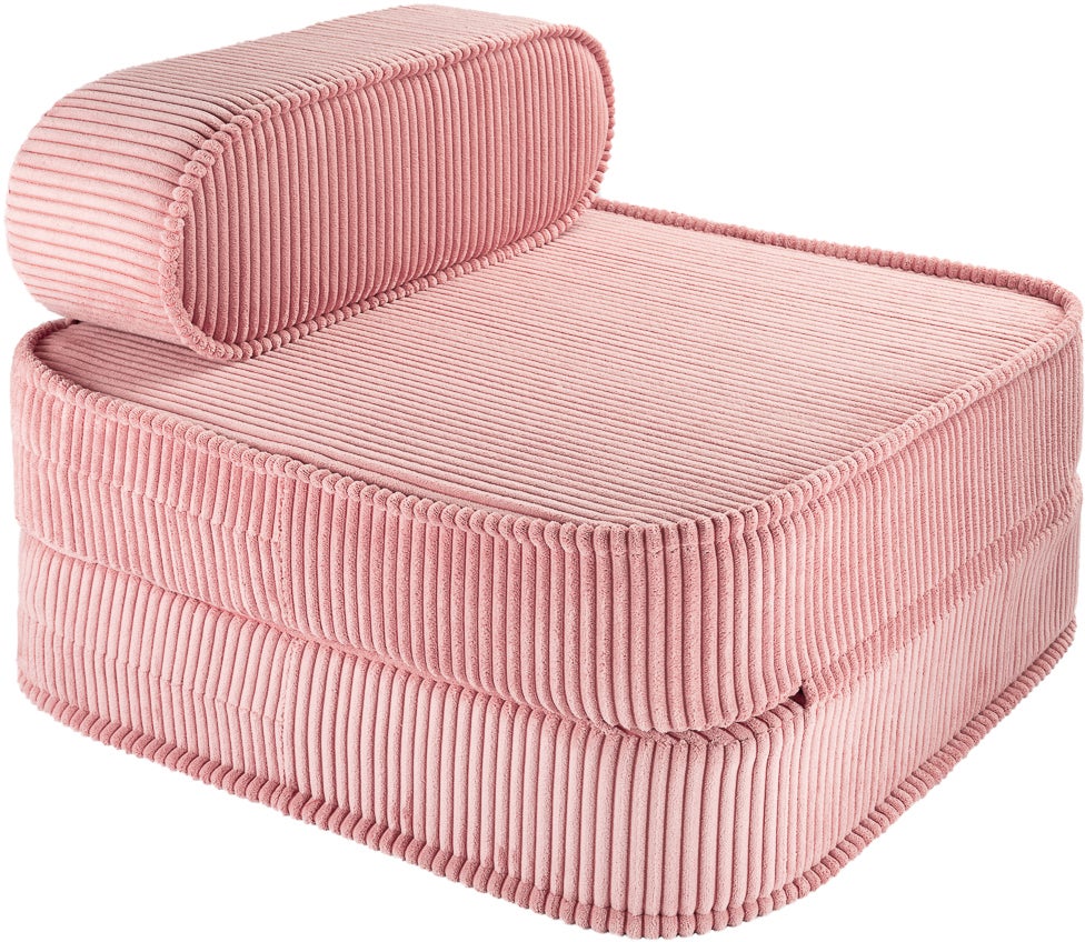 Wigiwama Flip Klappsessel 150x60 cm, Pink Mousse, Kindersessel von Wigiwama