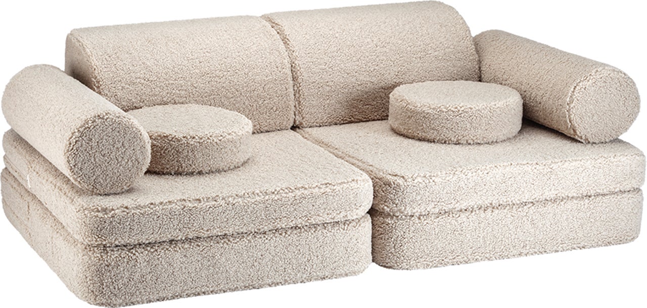 Wigiwama Sofa, Biscuit, Kindersofa, Kindercouch, Kinder von Wigiwama