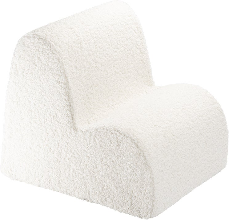 Wigiwama Wolke Sessel, Cream White, Kindersessel von Wigiwama