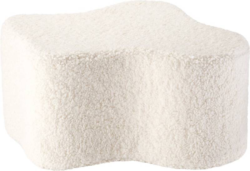 Wigiwama Wolke Sitzhocker, Cream White von Wigiwama