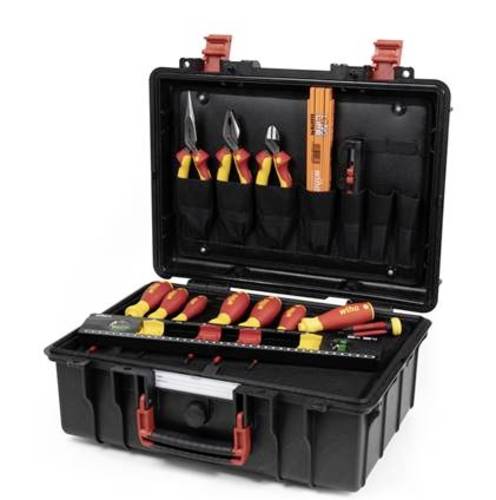 Wiha Basic Set L electric 18tlg 45530 Elektriker, Handwerker, Lehrlinge, Profi, VDE Werkzeugkoffer b von Wiha