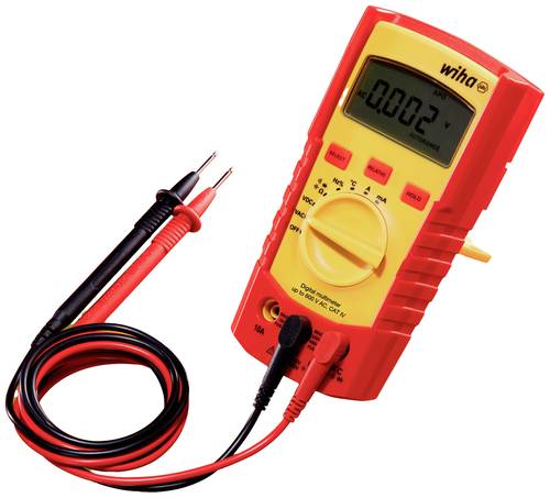 Wiha 45218 Hand-Multimeter digital CAT III 600 V, CAT IV 300V von Wiha