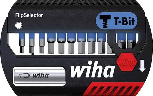 Wiha 41825 Bit-Set 13teilig Innen-Sechskant von Wiha