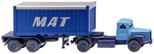 Wiking 052604 H0 LKW Modell Scania Containersattelzug 20' M.A.T von Wiking