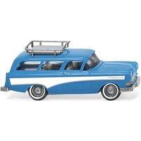 WIKING 007001 1:87 Opel Caravan '57 - hellblau/weiß von Wiking