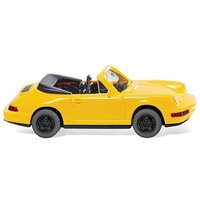 WIKING 016504 1:87 Porsche Carrera Cabrio - gelb von Wiking