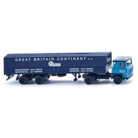 WIKING 051702 1:87 Pritschensattelzug (Scania 111) "M.A.T." von Wiking