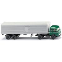 WIKING 055601 1:87 Koffersattelzug (MB Pullman) - moosgrün von Wiking