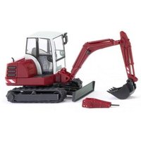 WIKING 065808 1:87 Mini-Bagger HR 18 - purpurrot von Wiking