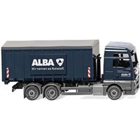 WIKING 067204 1:87 Abrollcontainer (Meiller/MAN TGX Euro 6) "Alba" von Wiking