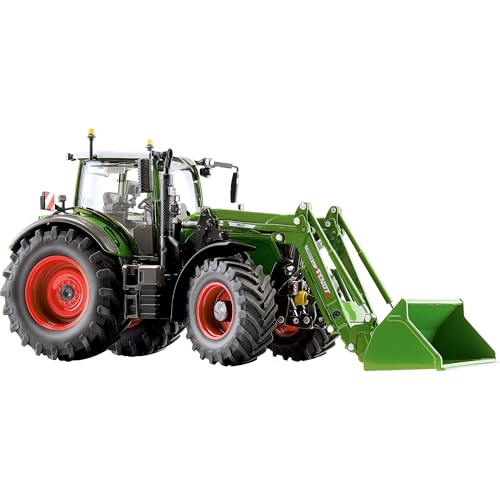 WIKING 077869 Fendt 724 Vario Modelltraktor mit Frontlader Cargo 6.100, 1:32, Metall/Kunststoff, Ab 14 Jahre, Viele Funktionen, Wechselbare Räder, Frontladerwechselsystem, Inkl. Frontgewicht WIKING 077869 Fendt 724 Vario Modelltraktor mit Frontlader Cargo 6.100, 1:32, Metall/Kunststoff, Ab 14 Jahre, Viele Funktionen, Wechselbare Räder, Frontladerwechselsystem, Inkl. Frontgewicht von Wiking