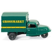 WIKING 084109 1:87 Goli-Dreirad "Grossmarkt" von Wiking