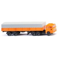 WIKING 095611 1:160 Pritschensattelzug (Magirus) - orange von Wiking