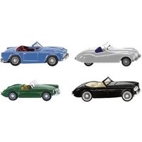 WIKING 099071 1:87 Set "Britische Roadster" Jaguar XK 120, MG A Roadster von Wiking