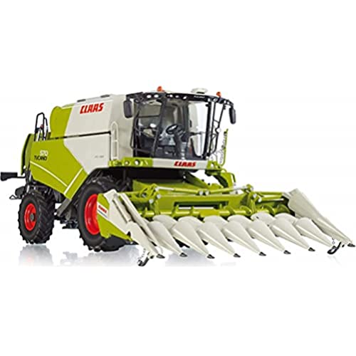 WIKING 7818 - Claas Tucano 570 Mähdrescher mit Maisvorsatz Conspeed 8-75, Fahrzeuge von Siku