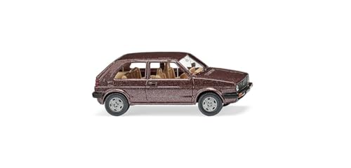 Wiking 004504 H0 Volkswagen Golf II umbrabraun-met. Miniaturmodell Spur H0 1:87 Kein Spielzeug!! von Wiking