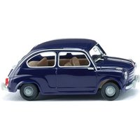 Wiking - Fiat 600 - dunkelblau von Wiking