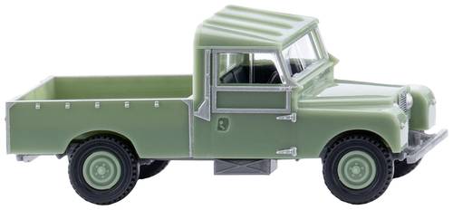 Wiking 010701 H0 PKW Modell Land Rover Pickup, blassgrün von Wiking