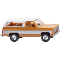 Wiking 011101 H0 PKW Modell Chevrolet K5 Blazer, gelborange von Wiking